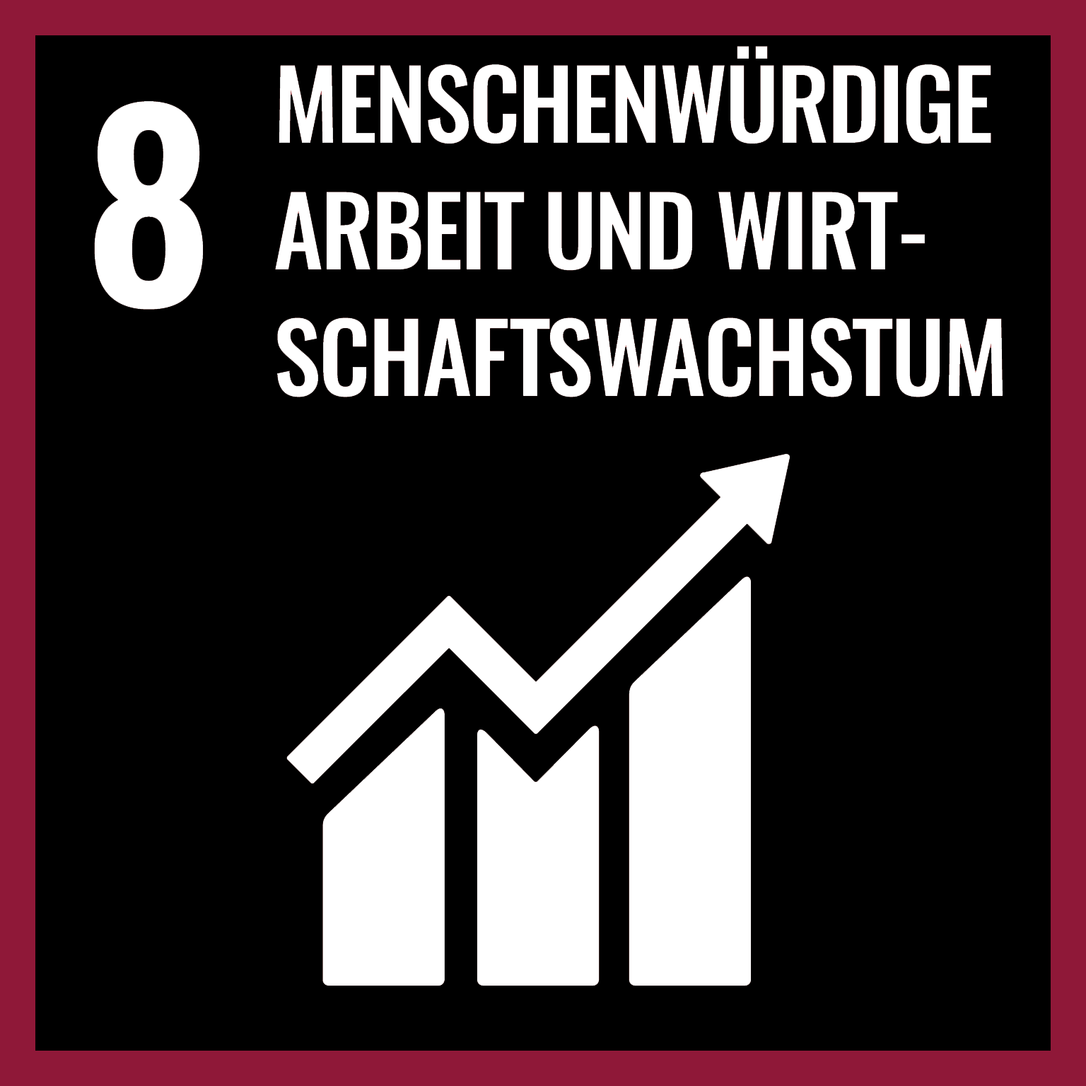08 - Menschenw&uuml;rdige Arbeit und Wirtschaftswachstum